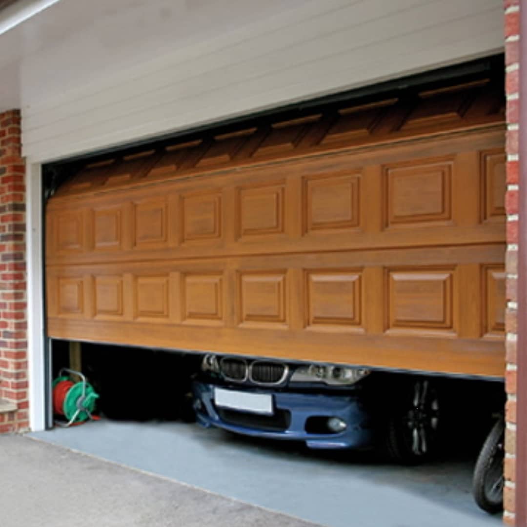 Car inside Garage