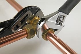 wrenches on pipework