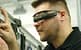 man wearing eye protector