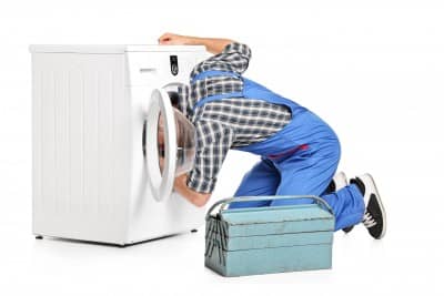 repairing washing machine