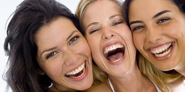 Ladies laughing