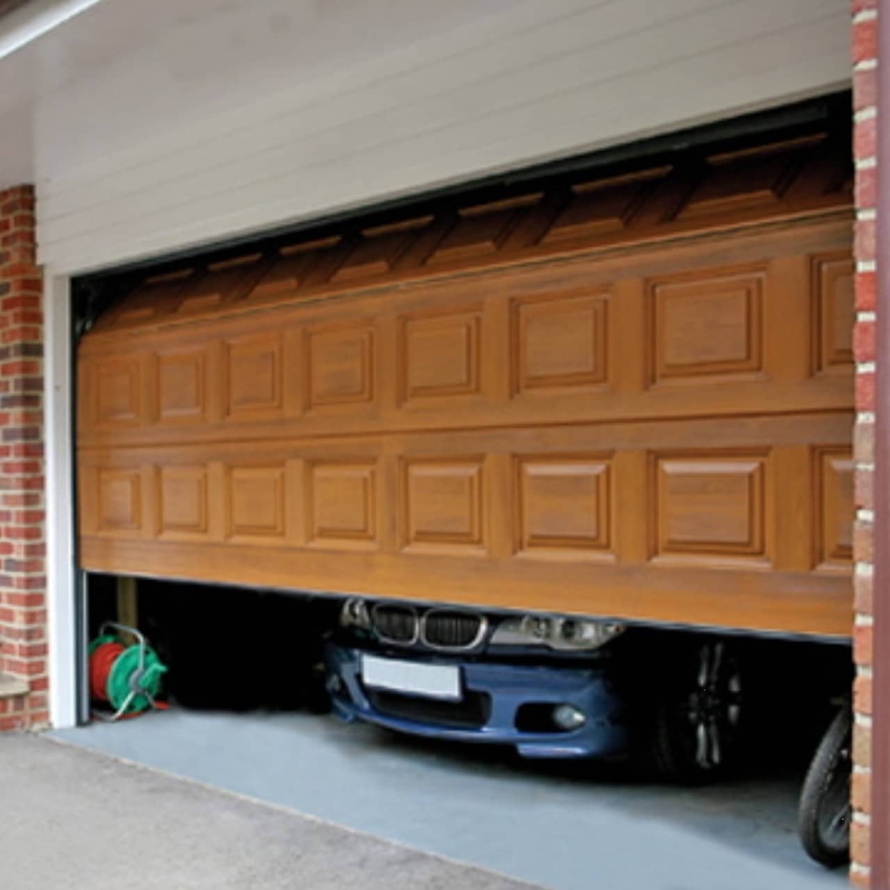 Car inside Garage